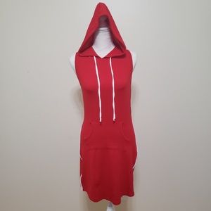 NWT! Sleeveless hoodie dress
